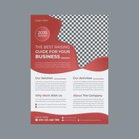 Creative Business Flyer Design Template vector