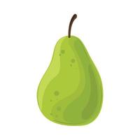 pear fruit icon vector