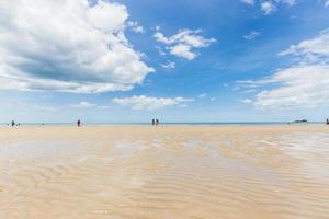 Suan Son Pradipat Beach with blue sky photo