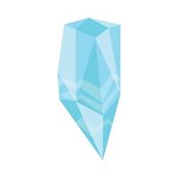 magic crystal for ritual vector