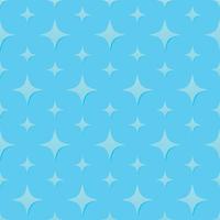 star confetti seamless pattern vector