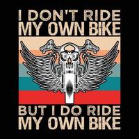 Motorcycles t shirt design vector