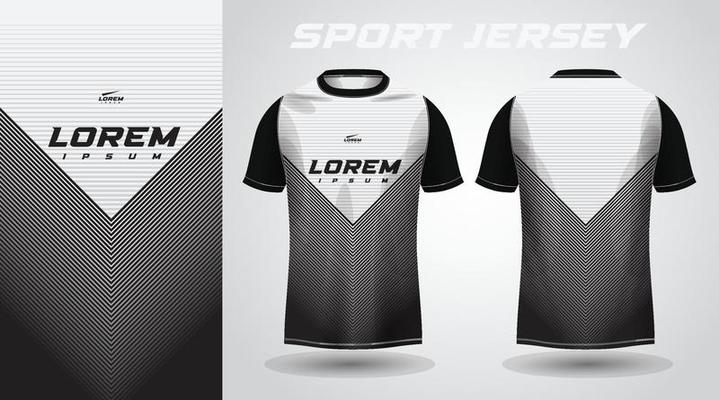 Black And White Jersey Vector Art, Icons, and Graphics for Free Download