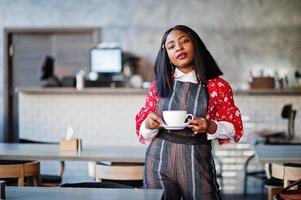 young african american woman photo