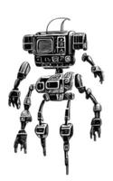 Robot Concept Art Asset Sci-Fi Collection Vol. 1 vector