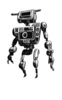 Robot Concept Art Asset Sci-Fi Collection Vol. 1 vector