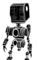 Robot Concept Art Assets Sci-Fri Collection Vol. 1 vector