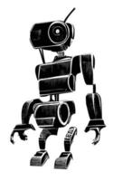 Robot Concept Art Assets Sci-Fri Collection Vol. 1 vector