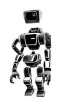 Robot Concept Art Assets Sci-Fri Collection Vol. 1 vector