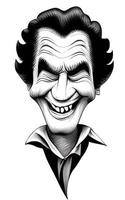 Joker Comic Portrait Halloween Collection Vol1 vector