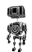 Robot Concept Art Assets Sci-Fri Collection Vol. 1 vector