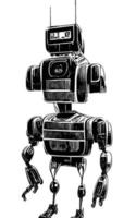 Robot Concept Art Assets Sci-Fri Collection Vol. 1 vector