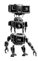 robot arte conceptual activos ciencia ficción colección vol. 1 vector