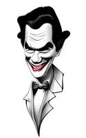 Joker Comic Portrait Halloween Collection Vol1 vector