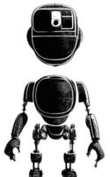 Robot Concept Art Assets Sci-Fri Collection Vol. 1 vector