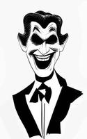 Joker Comic Portrait Halloween Collection Vol1 vector