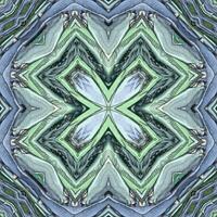 Concrete 3D ornamental pattern high quality design photo