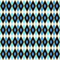 argyle blue pattern seamless design vector