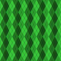argyle green pattern seamless design vector