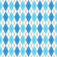 argyle blue pattern seamless design vector