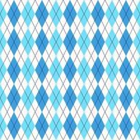 diseño sin costuras de patrón azul argyle vector