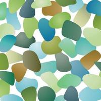 sea glass abstract organic background vector pattern