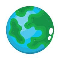 mundo planeta tierra vector