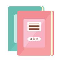 books school supplies vector