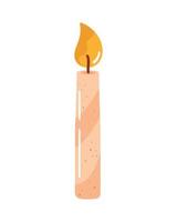 candle fire flame vector