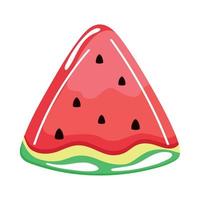 watermelon float pool vector