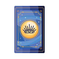 esoteric card tarot vector