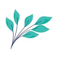 leafs plant foliage vector