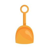 shovel plastic beach toy vector