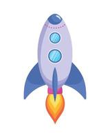 rocket launcher startup vector