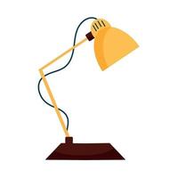 desk lamp device vector