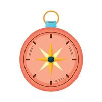 compass guide route vector