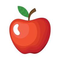 apple fresh fruit vector