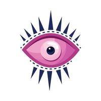 esoteric eye symbol vector