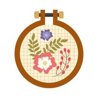 embroidery drum tool vector