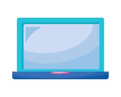 laptop computer portable vector