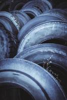 old car tires photo