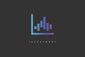 Light and dark background, candle stick graph chart of stock market investment illustration vector for page, logo, card, banner, web and printing.