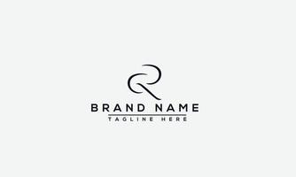 GR Logo Design Template Vector Graphic Branding Element.