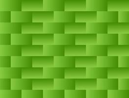 Abstract background with alternating green woven shapes vector