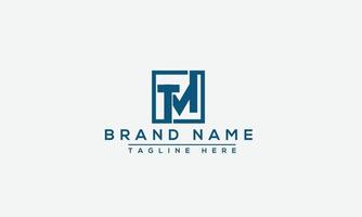 TM Logo Design Template Vector Graphic Branding Element.