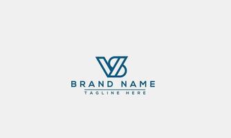 Logo design letter VS . Elegant modern. Vector template.