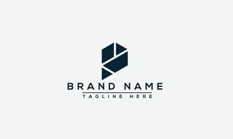 P Logo Design Template Vector Graphic Branding Element.