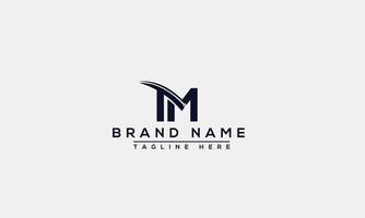 TM Logo Design Template Vector Graphic Branding Element.