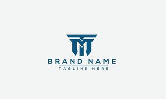 TM Logo Design Template Vector Graphic Branding Element.