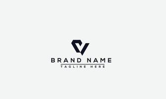 Logo design letter V . Elegant modern. Vector template.